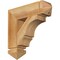 Ekena Millwork Balboa Arts & Crafts Rough Sawn Bracket, Western Red Cedar, 4"W x 16"D x 16"H BKT04X16X16BOA03RWR - alternate 1